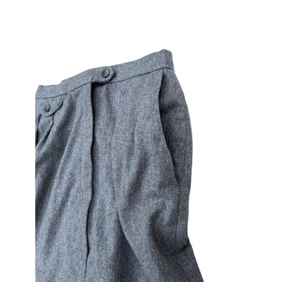 JH Collections Size 8/9 Grey wool/ polyester Skirt Knee Length 26c - Picture 2 of 13